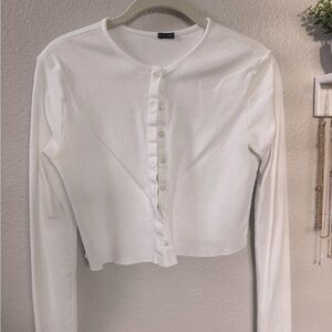 Brandy Melville Long Sleeve Button Up (vintage)